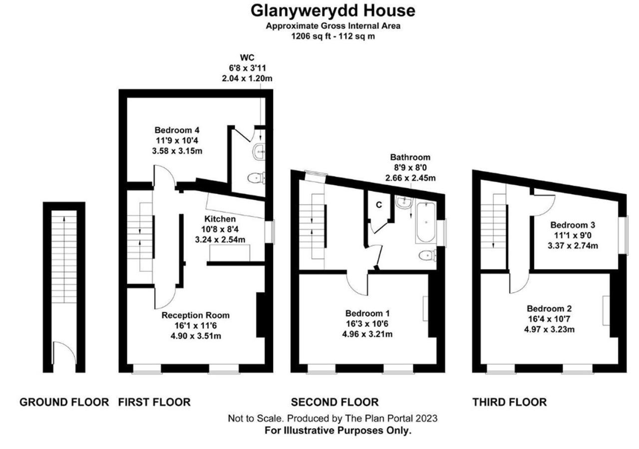 Luxury 4 Bedroom Seaside Apartment - Glan Y Werydd House Barmouth Extérieur photo